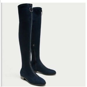 Zara over the knee boots
